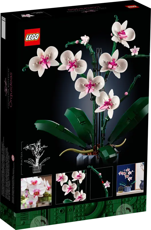 LEGO Icons Orchid Plant 10311 Box