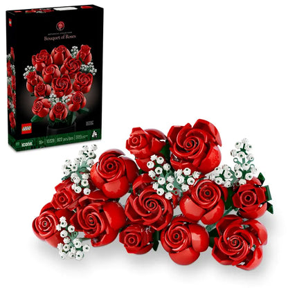 LEGO Botanicals Bouquet of Roses 10328 with packaging