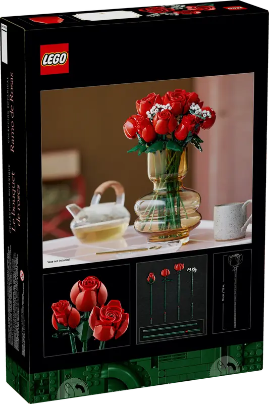 LEGO Botanicals Bouquet of Roses 10328 Box