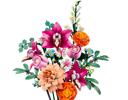 LEGO Botanicals Pretty Pink Flower Bouquet 10342 Amazon