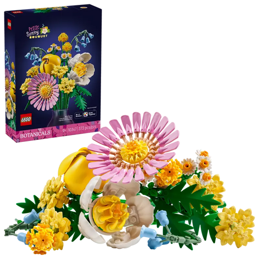  LEGO Botanicals Petite Sunny Bouquet 10347 with packaging