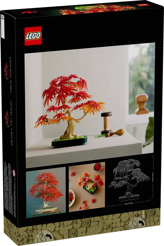 LEGO® Botanicals Japanese Red Maple Bonsai Tree 10348 Box