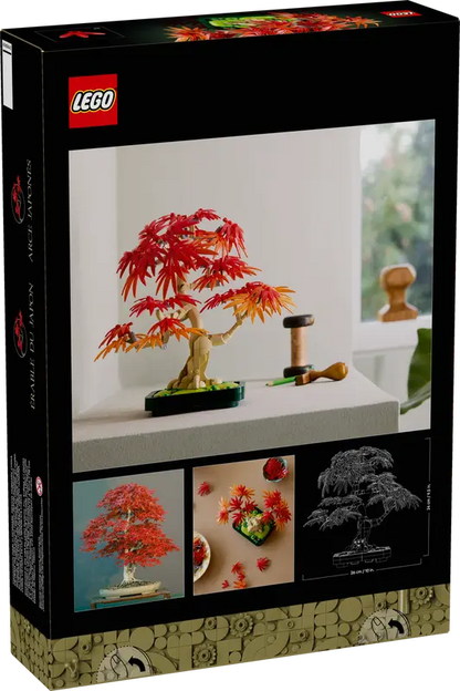 LEGO® Botanicals Japanese Red Maple Bonsai Tree 10348 Box