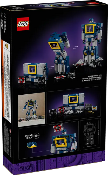 LEGO® Icons Transformers: Soundwave 10358 Brick Island