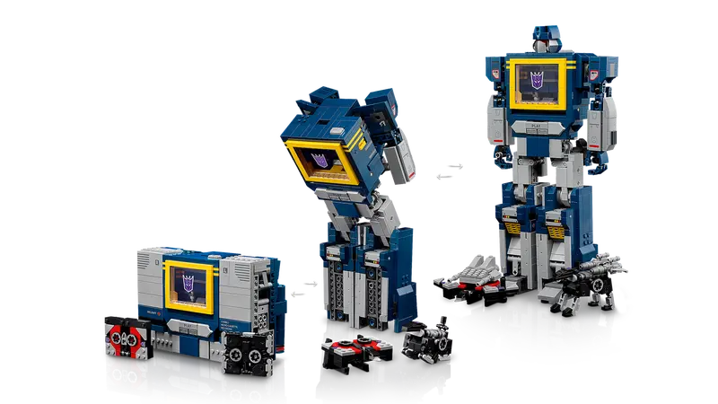LEGO® Icons Transformers: Soundwave 10358 Brick Island