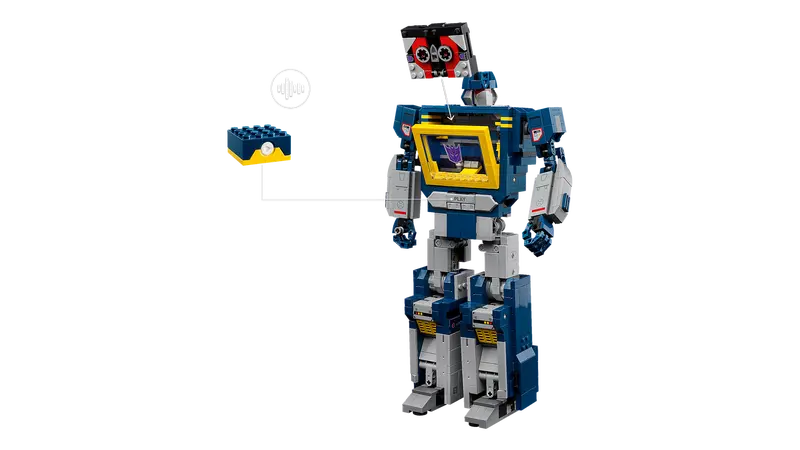 LEGO® Icons Transformers: Soundwave 10358 Brick Island