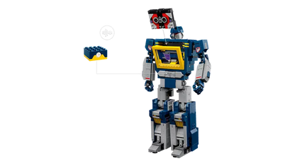 LEGO® Icons Transformers: Soundwave 10358 Brick Island