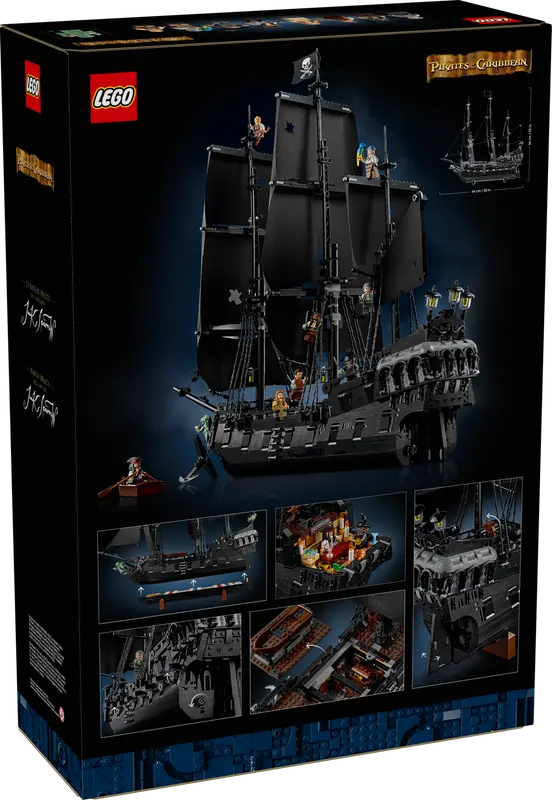 LEGO® ICONS 10365 Captain Jack Sparrow's Pirate Ship Brick Island
