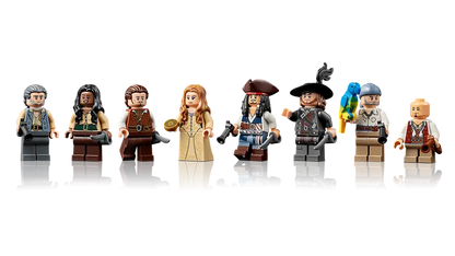 LEGO® ICONS 10365 Captain Jack Sparrow's Pirate Ship Brick Island