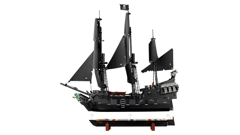 LEGO® ICONS 10365 Captain Jack Sparrow's Pirate Ship Brick Island