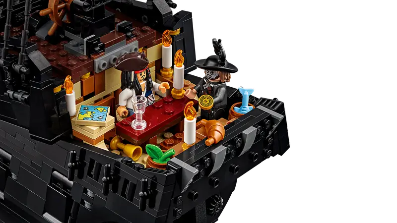LEGO® ICONS 10365 Captain Jack Sparrow's Pirate Ship Brick Island