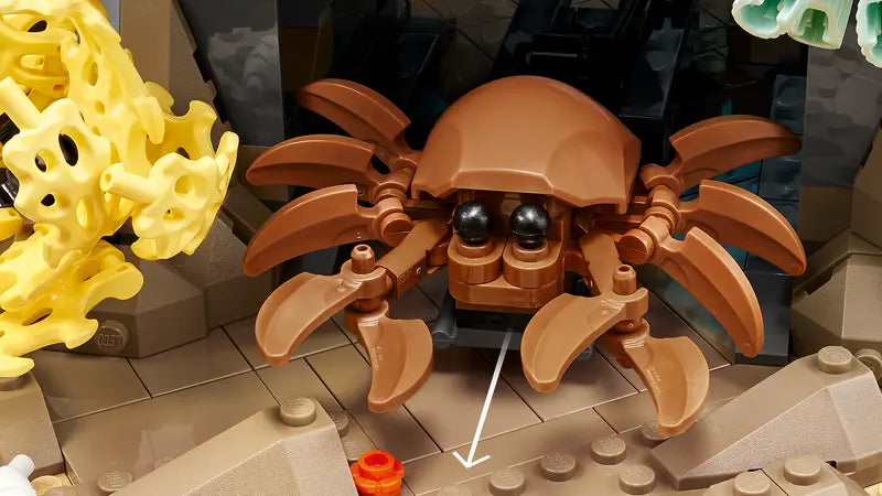 LEGO® Icons Tropical Aquarium 10366 Moveable Sea crab  