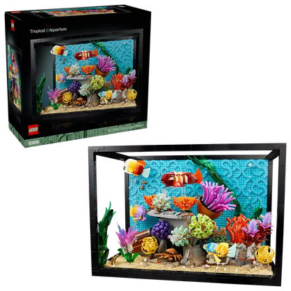 LEGO® Icons Tropical Aquarium 10366 with packaging