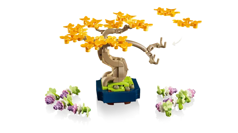 LEGO® Botanicals Mini Bonsai Trees 10373 Each mini tree has interchangeable foliage