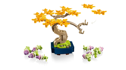 LEGO® Botanicals Mini Bonsai Trees 10373 Each mini tree has interchangeable foliage