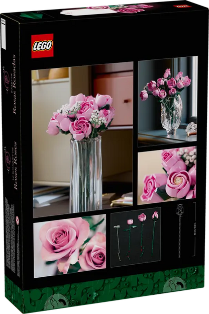 LEGO® Botanicals Bouquet of Pink Roses 10374 packaging