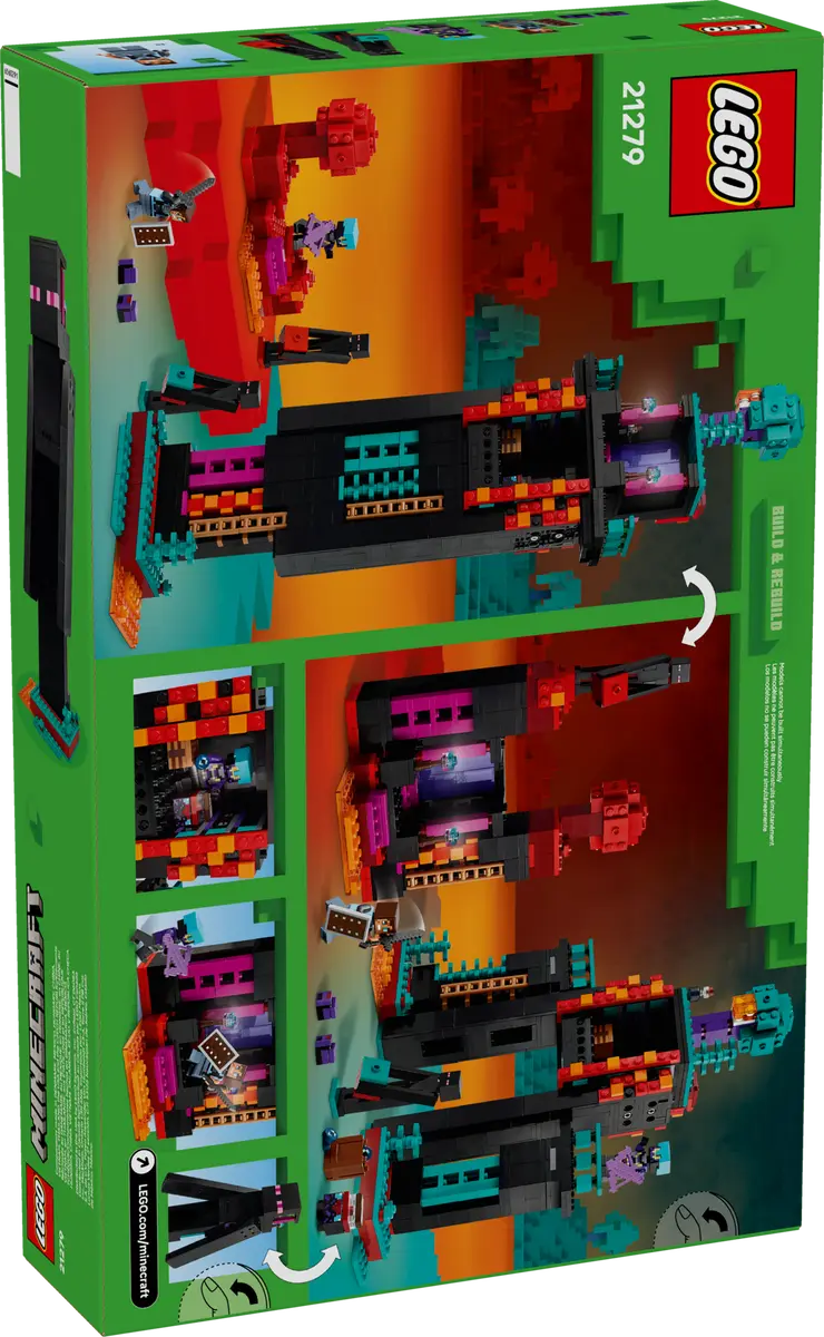 LEGO Minecraft Enderman Tower and Fortress 21279 Box