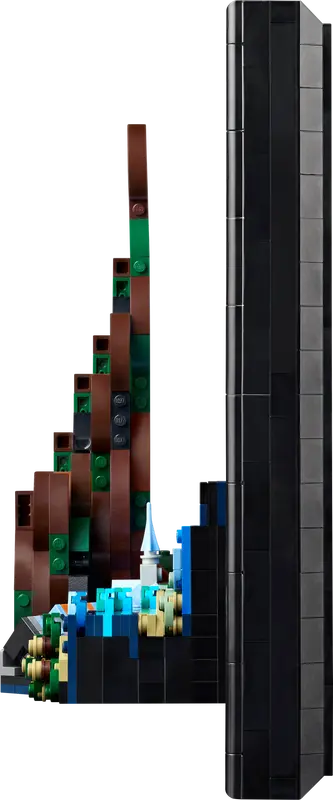 LEGO Ideas Vincent van Gogh - The Starry Night 21333 is 3D