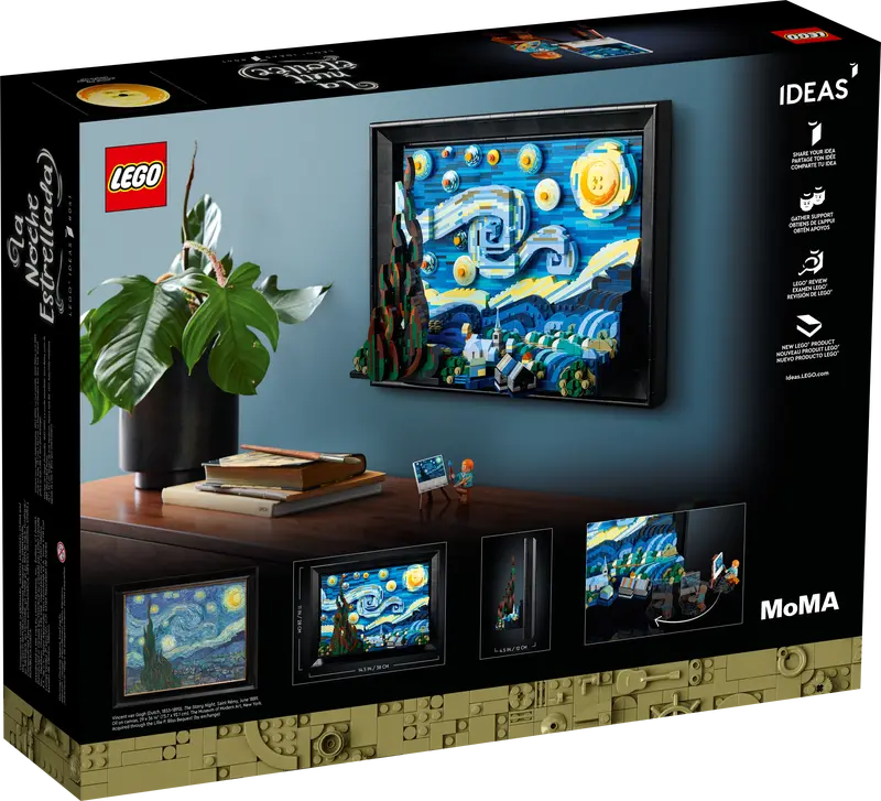 LEGO Ideas Vincent van Gogh - The Starry Night 21333 Box