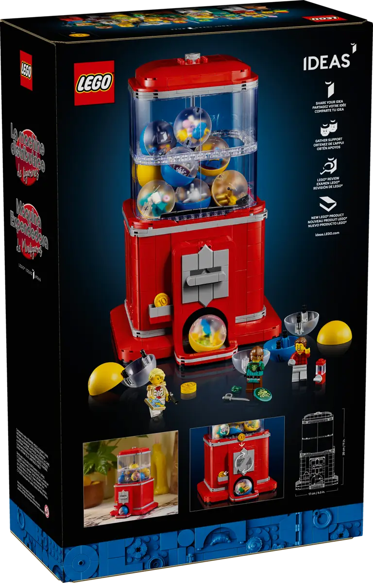 LEGO IDEAS 21358 Minifigure Vending Machine