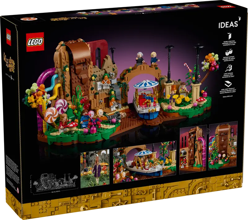 LEGO® Ideas Willy Wonka & the Chocolate Factory 21360 *COMING SOON* Brick Island