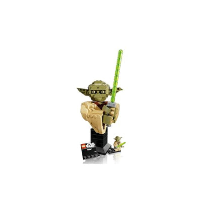 LEGO® Star Wars: Attack of the Clones™ Yoda™ Bust with Lightsaber™ 75438