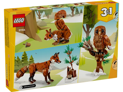 LEGO Creator 3in1 Forest Animals: Red Fox 31154 Box