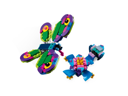 LEGO Creator 3in1 Exotic Peacock 31157 rebuilds into a butterfly
