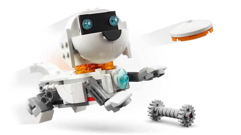 LEGO® Creator 3in1 Space Robot 31164 space dog Includes a rotating head and 4 posable legs