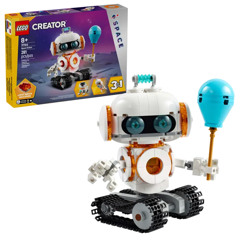 LEGO® Creator 3in1 Space Robot 31164 and packaging