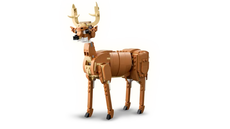 LEGO® Creator 3in1 Beautiful Horse 31166 rebuild it into a deer with a posable head, neck, hips and tail