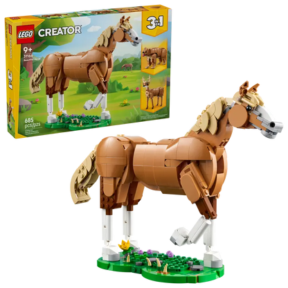 LEGO® Creator 3in1 Beautiful Horse 31166 with packaging