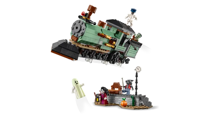 LEGO® Creator Haunted Mansion 31167 rebuild to a haunted toy train
