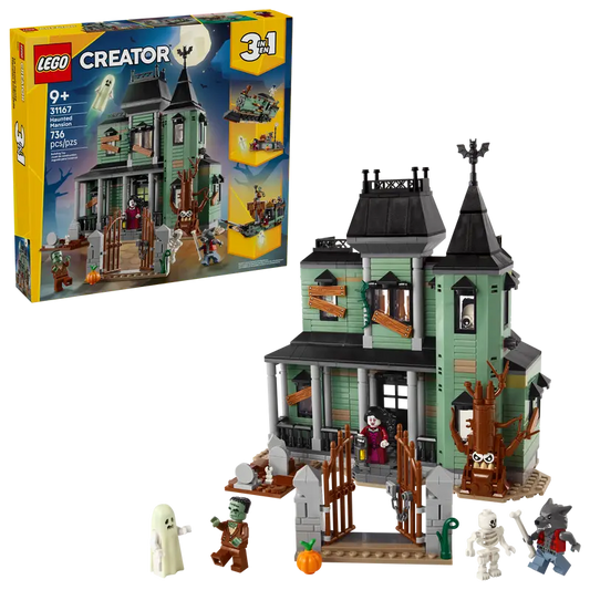 LEGO® Creator Haunted Mansion 31167 with packaging