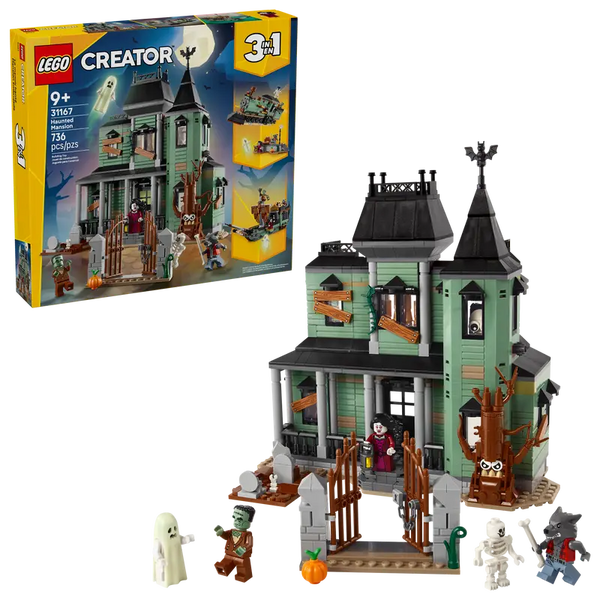 LEGO® Creator Haunted Mansion 31167 with packaging