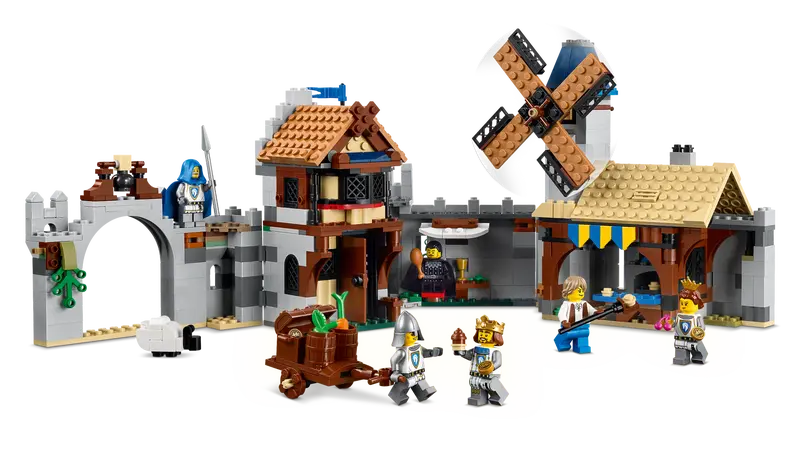 LEGO® Creator 3in1 Medieval Horse Knight Castle 31168 Brick Island