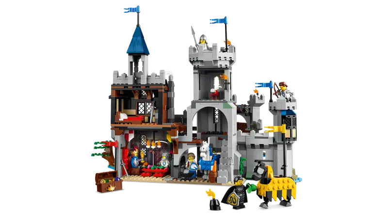 LEGO® Creator 3in1 Medieval Horse Knight Castle 31168 - a castle playset