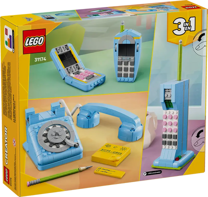 LEGO Creator 3in1 Retro Telephone 31174 Amazon