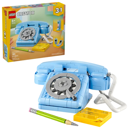 LEGO Creator 3in1 Retro Telephone 31174 Amazon