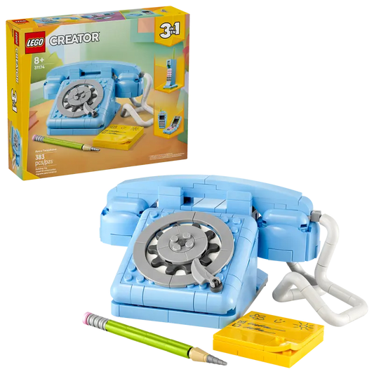 LEGO Creator 3in1 Retro Telephone 31174 Amazon