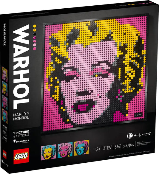  LEGO® Art Andy Warhol’s Marilyn Monroe 31197 Box