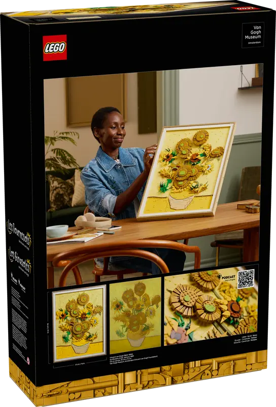 LEGO® Art Vincent van Gogh – Sunflowers 31215 Brick Island