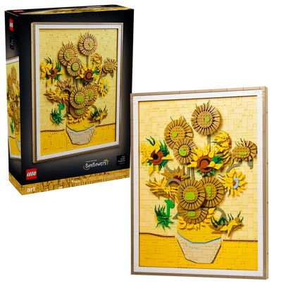LEGO® Art Vincent van Gogh – Sunflowers 31215 Brick Island