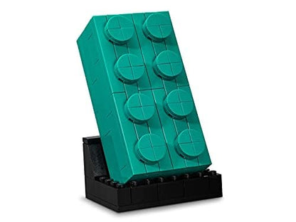 LEGO Teal Brick VIP 2020 2x4 Building Block Turquoise 6346102