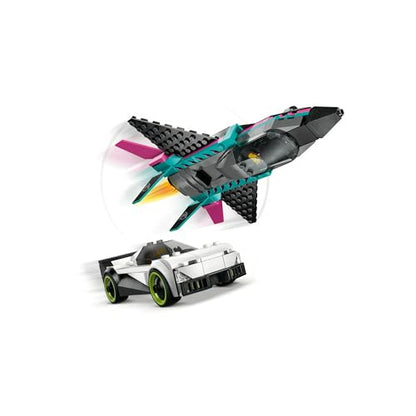 LEGO® City Jet vs. Car 60489