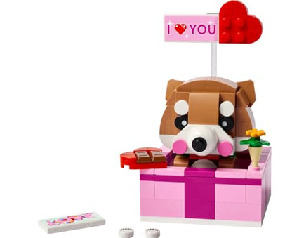 LEGO Valentine's Day 40679 Love Gift Box Dog Puppy Set
