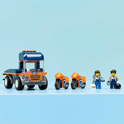 LEGO® City Motorcycle Transporter 60491