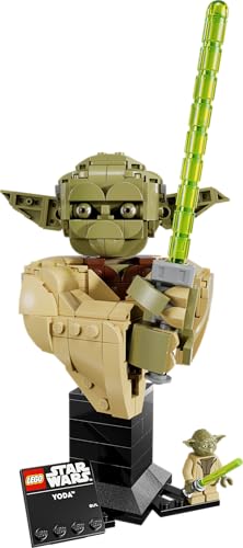 LEGO® Star Wars: Attack of the Clones™ Yoda™ Bust with Lightsaber™ 75438