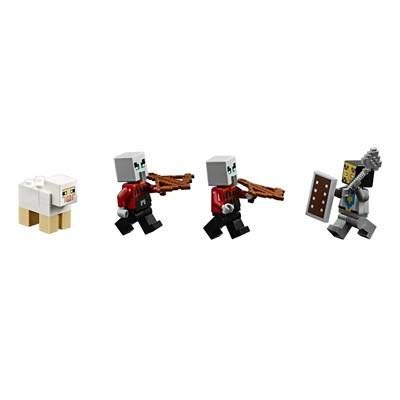 LEGO Minecraft The Pillager Outpost 21159 Awesome Action Figure Brick Building Playset for Kids Minecraft Gift, New 2020 (303 Pieces)