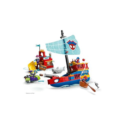 LEGO® ǀ Marvel Spidey and His Amazing Friends Team Spidey Pirate Ship 11208